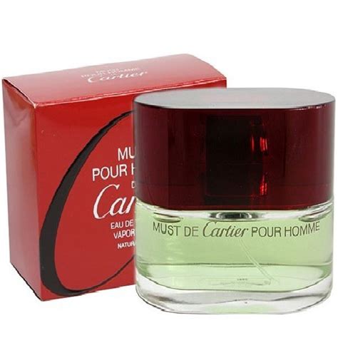 must de cartier pour homme eau de toilette